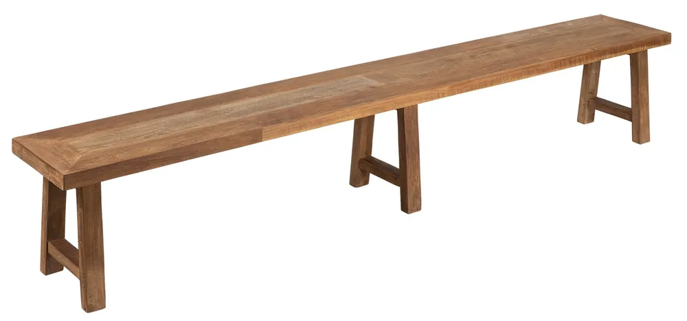 Esstischbank Bank Monastery 220 cm Teakholz Sitzbank Top-Angebot