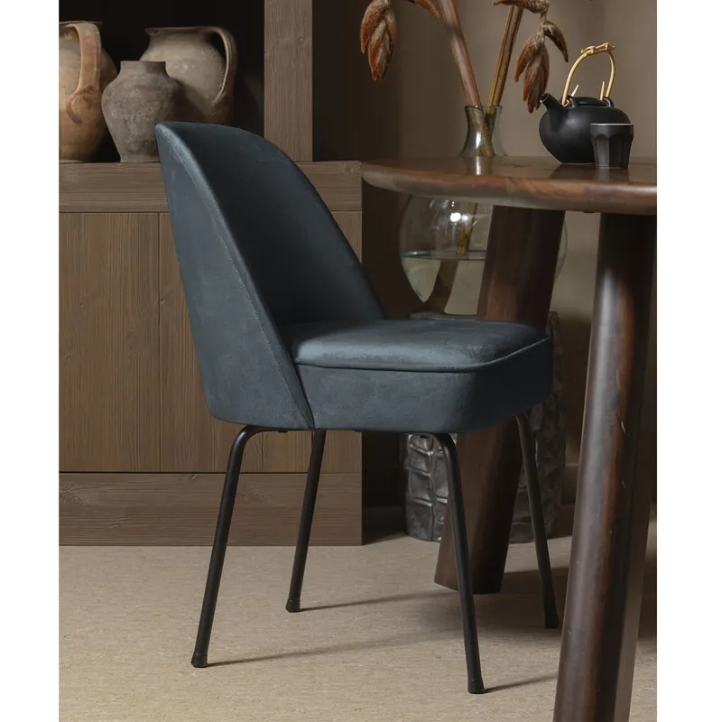 2er Set Esszimmerstuhl Vogue Samt blau grau Jetzt Bestellen