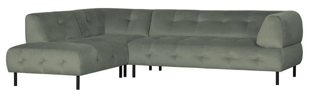 woood Lloyd Ecksofa links washed Velvet Samt waterplant Solange Der Vorrat Reicht