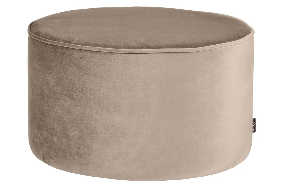 Top-Angebot woood Hocker rund Ø 60 cm SARA Samt khaki