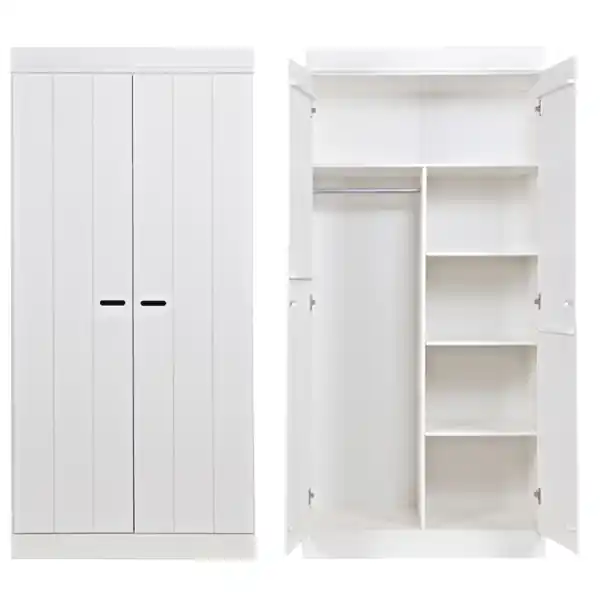 Highlight woood Kleiderschrank CONNECT Kiefer weiss