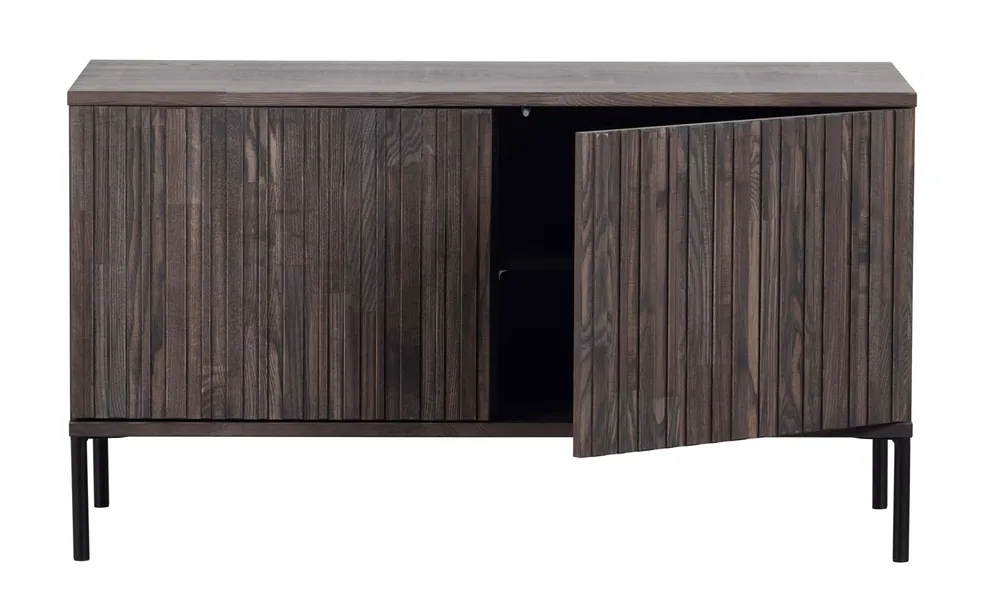 Sideboard Kommode New Gravure 100 cm Esche furniert espresso Finale Aktion