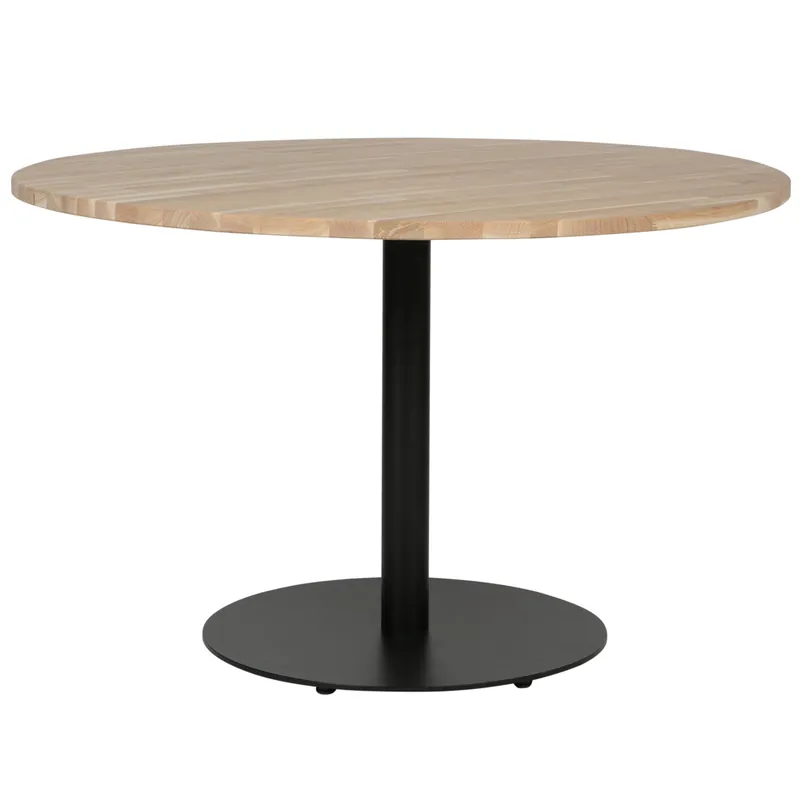 Nur Für Kurze Zeit woood Tischplatte Tablo rund Ø 120 cm Eiche Natur unbehandelt
