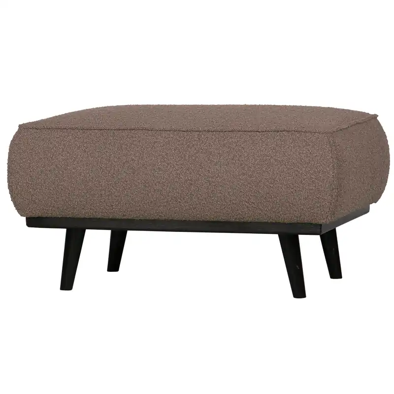 Hocker Polsterhocker Statement Bouclé nougat Markenprodukt