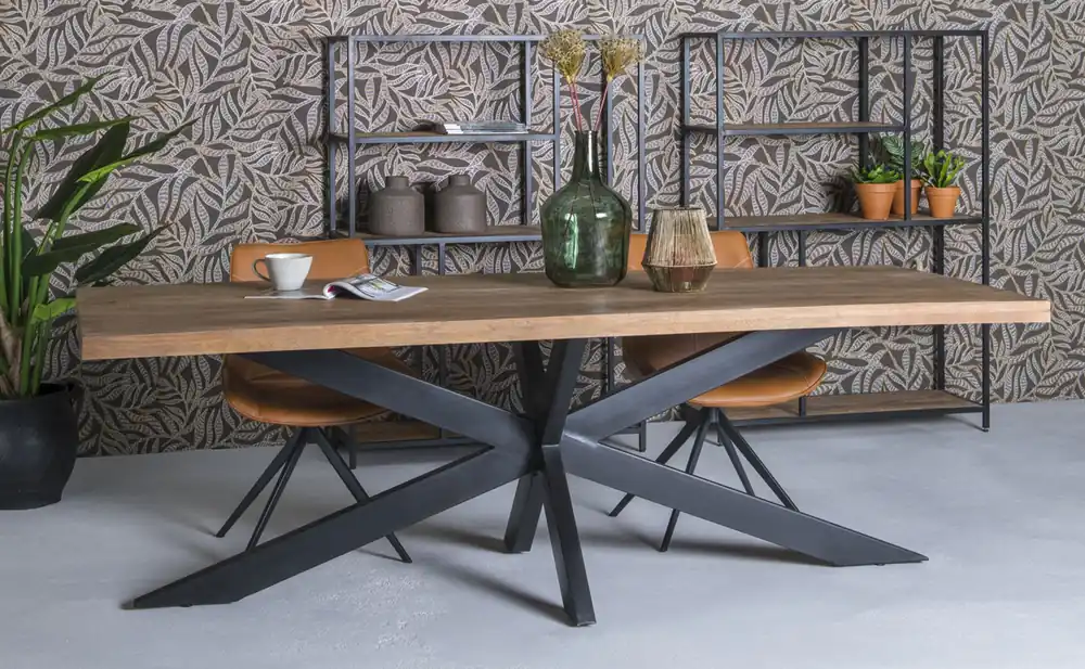 Esstisch Spider 200 x 100 cm Mangoholz Sonderaktion