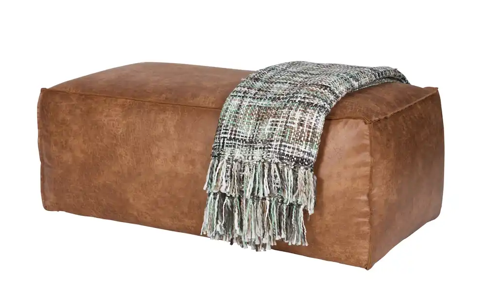Sitzhocker RODEO Leder Hocker cognac Neuheit