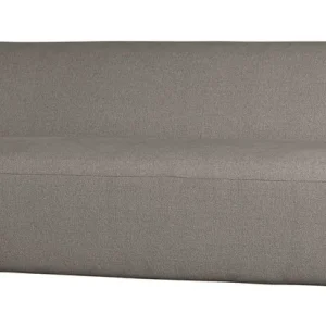 3 Sitzer Sofa Sloping Webstoff Chenille grau melange Sale