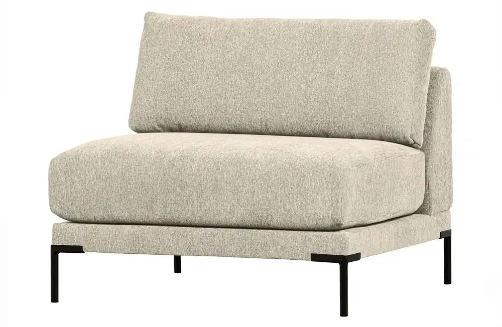 Wochenendangebot vtwonen Loveseat Sessel Couple Element Webstoff sandfarben