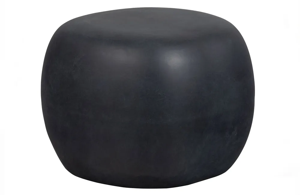 Solange Der Vorrat Reicht vtwonen Couchtisch Pebble Ø 50 cm anthrazit Betonoptik
