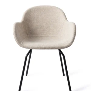 Esszimmerstuhl Otsu Stoff beige creme Schneller Versand