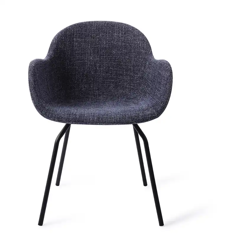 Abverkauf Esszimmerstuhl Otsu Stoff indigo blau