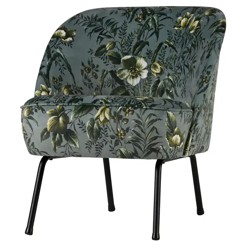 Sessel Polstersessel VOGUE Samt grau Loungesessel Clubsessel Chair Fernsehsessel Highlight