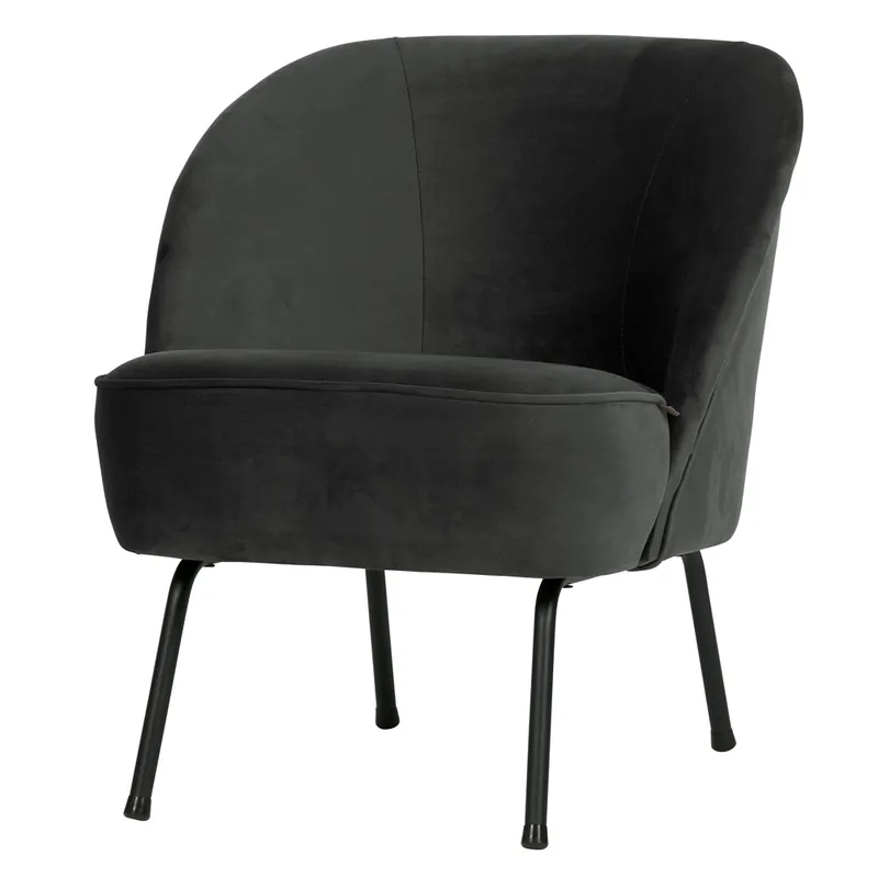 Sessel VOGUE Samt schwarz Sofort Bestellen