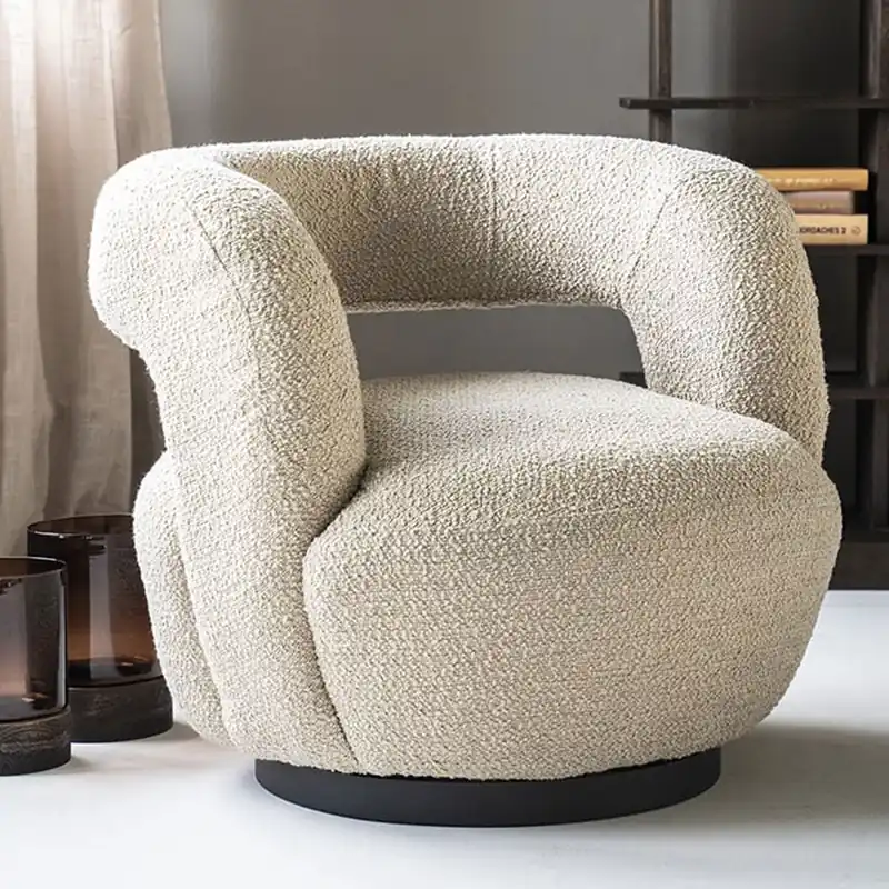 Zertifiziert Sessel Relaxsessel Sharon Spark sandfarben Drehsessel