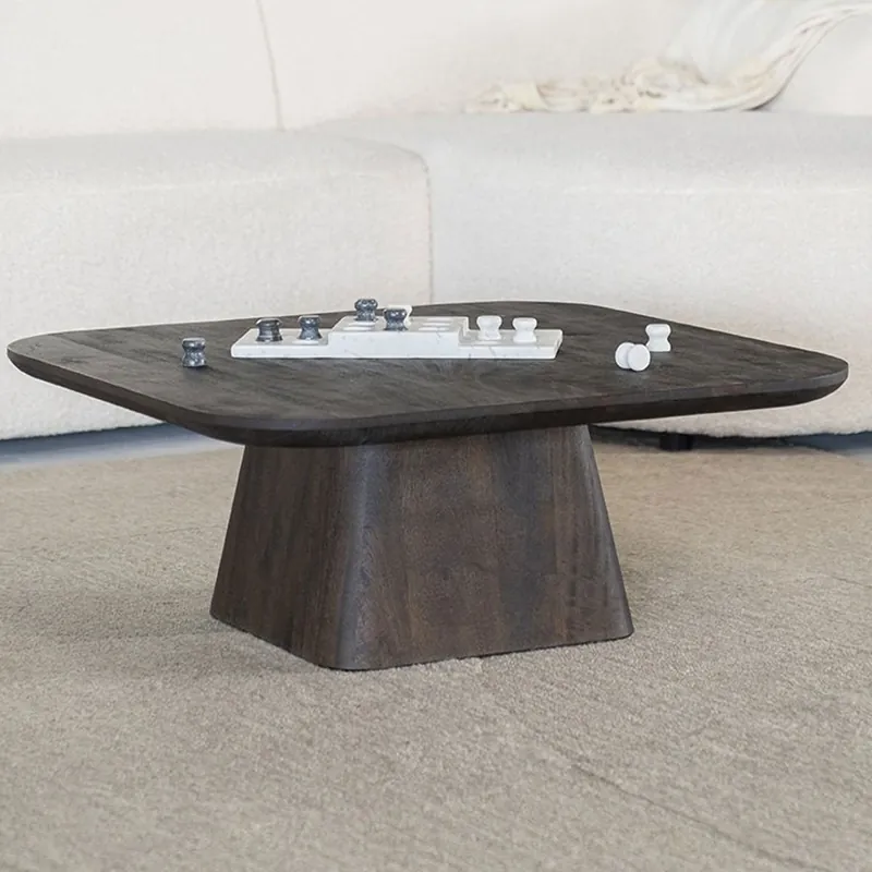 Couchtisch Aron 80 x 80 cm Mango Massivholz braun Direkt Vom Hersteller