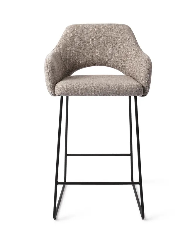 Barhocker Sitzhöhe 65 cm Yanai meliertes beige grau Sofort Bestellen