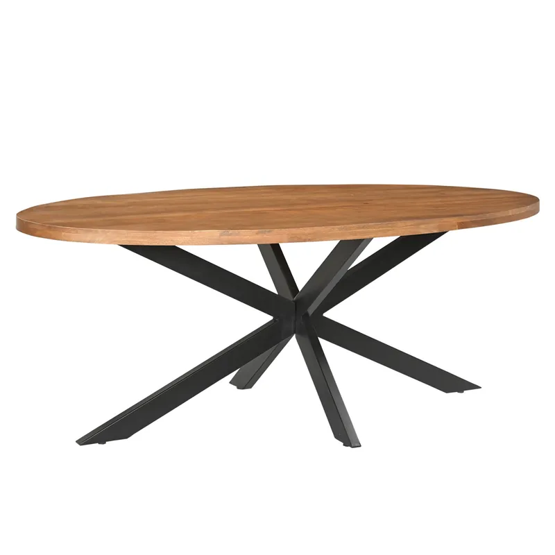 Heißes Angebot Esstisch Rocky oval 240 x 110 cm Mangoholz