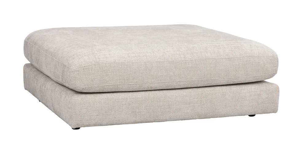 Fusshocker Hocker ALMA hellgrau 112 x 103 cm Jetzt Bestellen