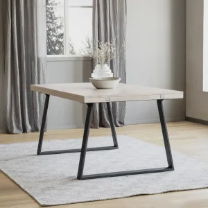 Esstisch ausziehbar Eiche white wash 220 cm Solange Der Vorrat Reicht