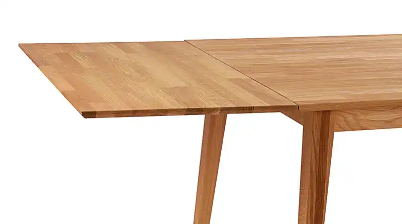 Letzte Chance 2´er Set Ansteckplatten für Esstisch TILITTIA 180 x 90 cm Eiche natur