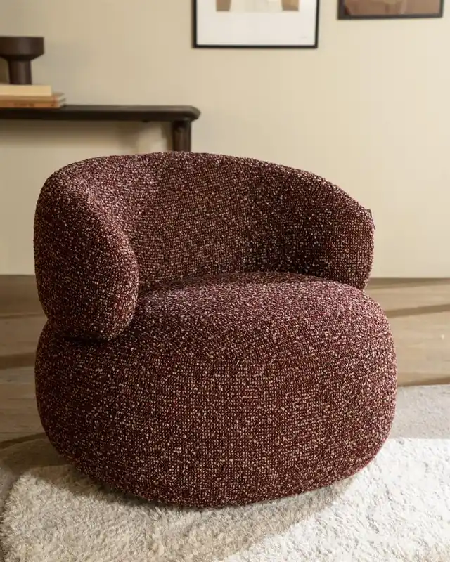 Sessel Relaxsessel Naeva rot Drehsessel Ausverkauf