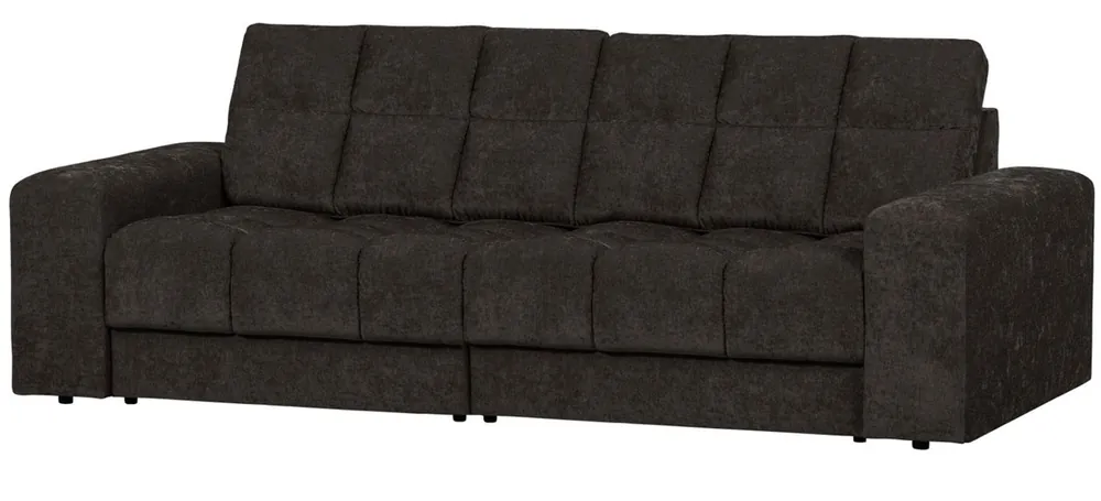 woood 2 Sitzer Sofa SECOND DATE Webstoff vintage anthrazit Preiswert
