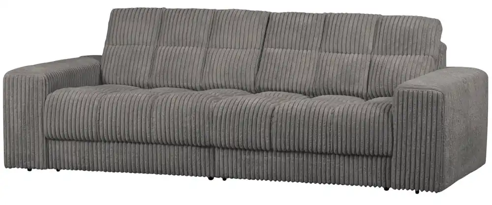 Preisreduziert woood 2 Sitzer Sofa SECOND DATE Ribcord terrazzo