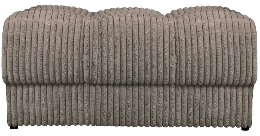 Neue Kollektion woood Sitzhocker SECOND DATE Ribcord mud Hocker Pouf