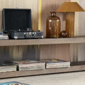 Highlight TV Möbel Lowboard Elora 200 cm Mango Massivholz braun