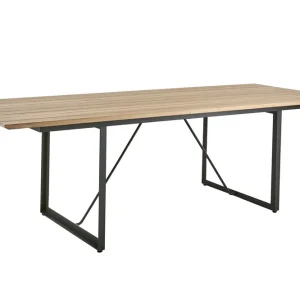 Highlight Exclusiver Gartentisch SHAD Teakholz Aluminium 230 cm Teaktisch
