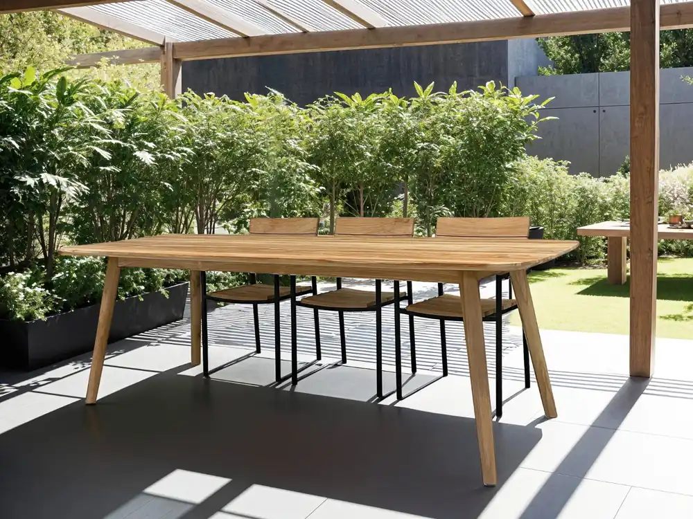 Gartentisch LASCANDO 180 cm Teakholz Teaktisch Wochenendangebot