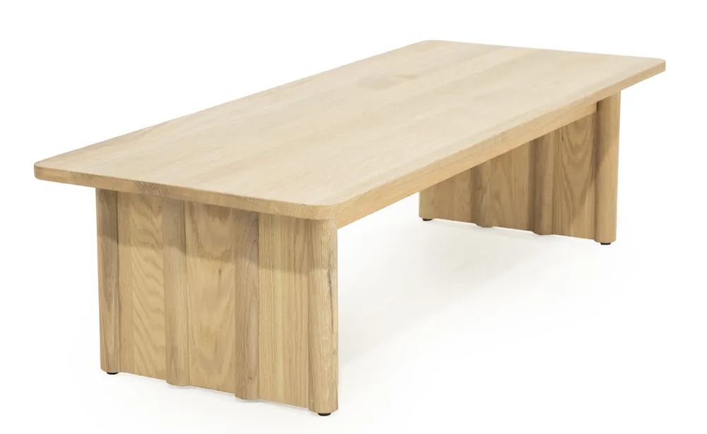 Top-Angebot Couchtisch Jake 120 x 47 cm Eiche Holz hellbraun