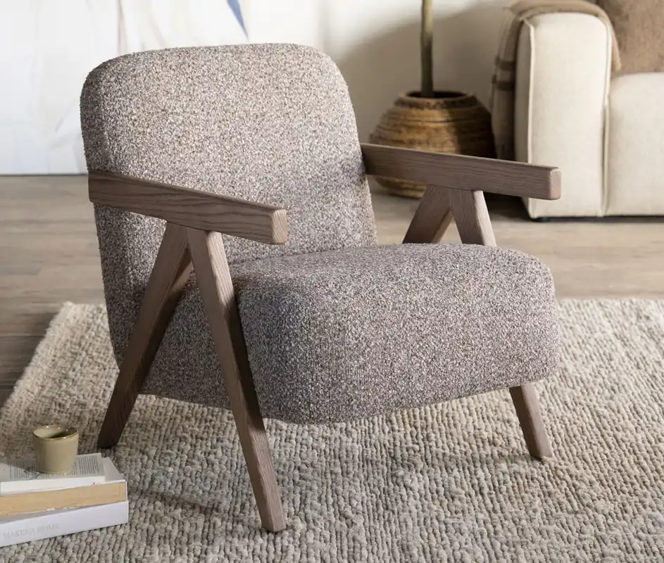 Sessel Francis taupe Clubsessel Fernsehsessel Ausverkauf