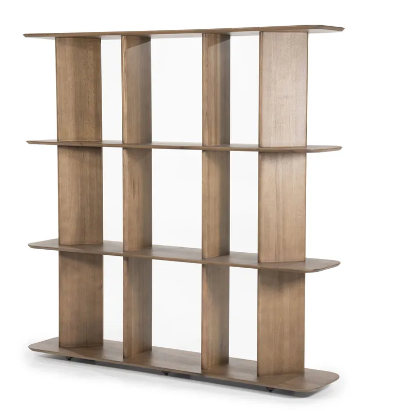 Bücherregal Regal Ty offen H 180 cm Eiche dunkelbraun Highlight
