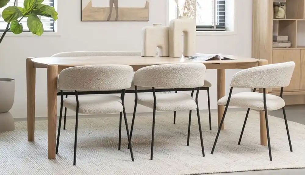 Top-Seller Esstisch Selbu 200 x 100 cm Eiche hellbraun