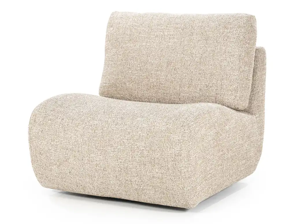 Schneller Versand Sessel Lucia drehbar taupe Drehsessel