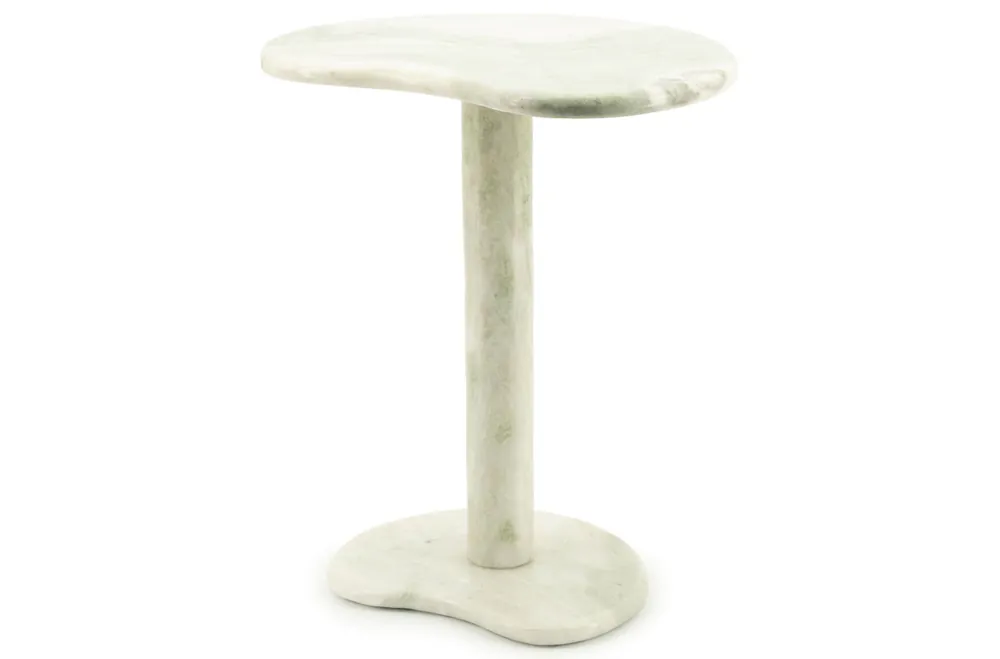 Expressversand Beistelltisch Verde H 54 cm Marmor Anstelltisch