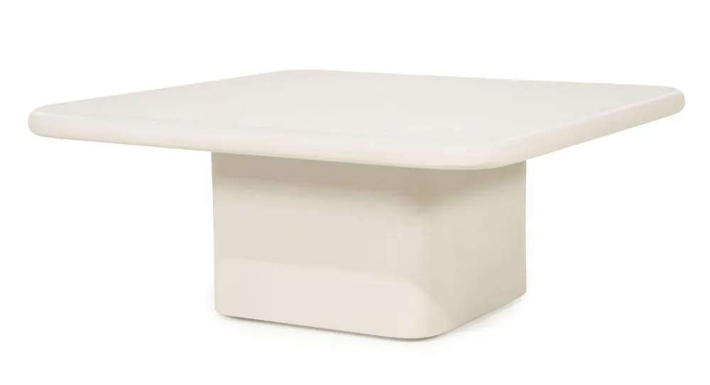 Couchtisch Siminto 80 x 80 cm Zement beige Bestseller