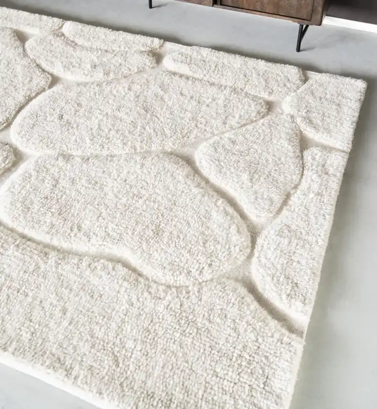 Teppich Kala 230 x 160 cm cremeweiß Carpet Saisonangebot
