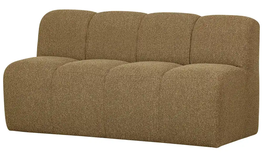 woood Esszimmerbank MOJO 164 cm Bouclé gelbbraun melange Must-Have