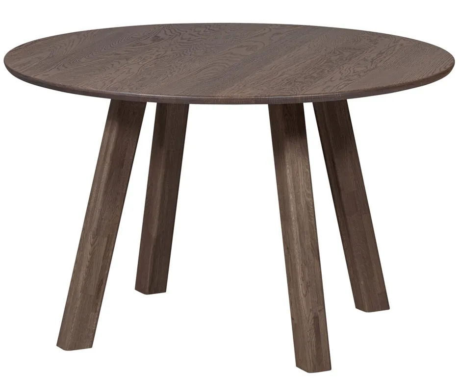 Esstisch Tablo DTL Ø 120 cm rund Eiche massiv braun Heißes Angebot