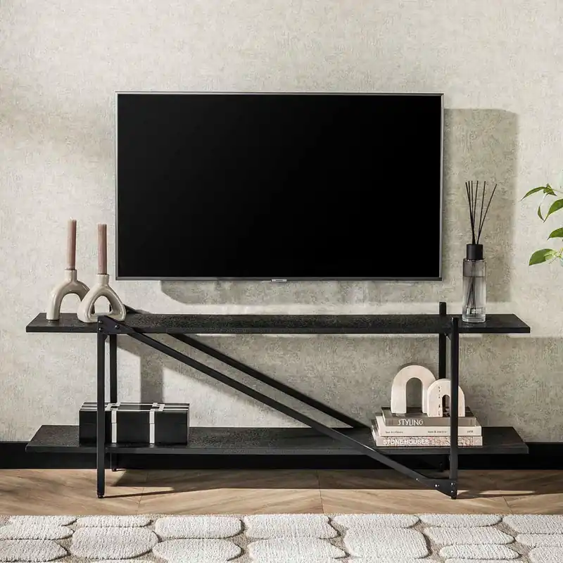 Jetzt Kaufen TV Möbel Prag 140 cm Lowboard grau