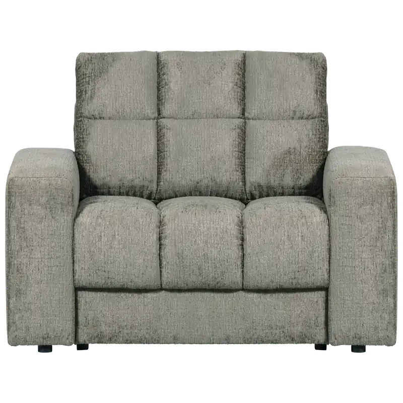 Neue Ware Sessel SECOND DATE Struktur Samt frost Loungesessel