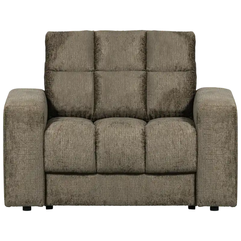 Sessel SECOND DATE Struktur Samt bonsai Loungesessel Neue Kollektion