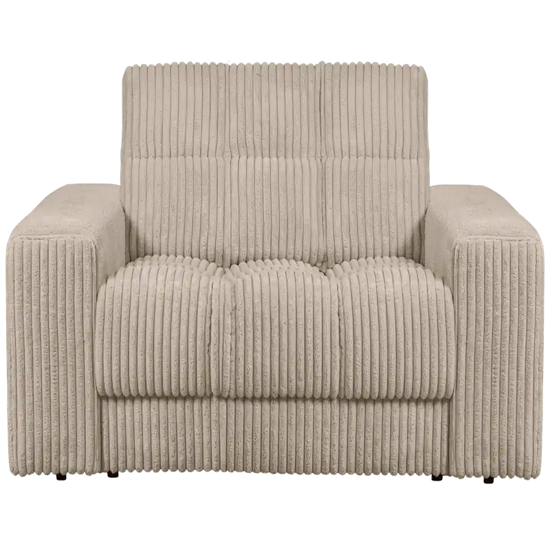 Sessel SECOND DATE Rippstoff travertin Loungesessel Knallerangebot