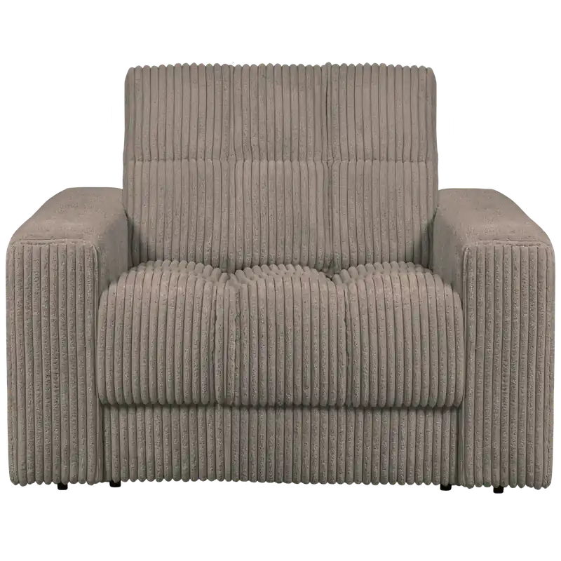 Garantierte Lieferung Sessel SECOND DATE Rippstoff mud Loungesessel