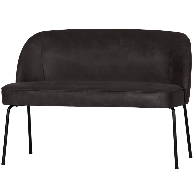 Esszimmerbank Vogue 120 cm Kunstleder schwarz Neue Ware