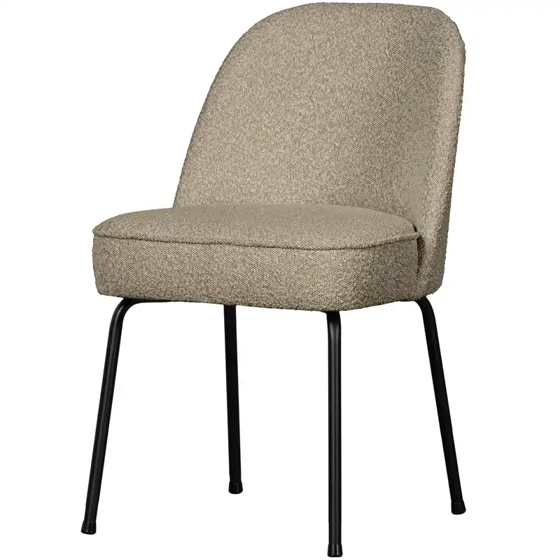 2er Set Esszimmerstuhl Vogue Bouclé beige Must-Have