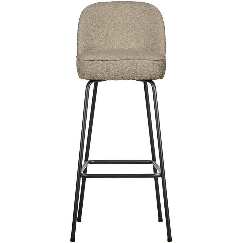 Barhocker Vogue SH 80 cm Bouclé beige Preiswert
