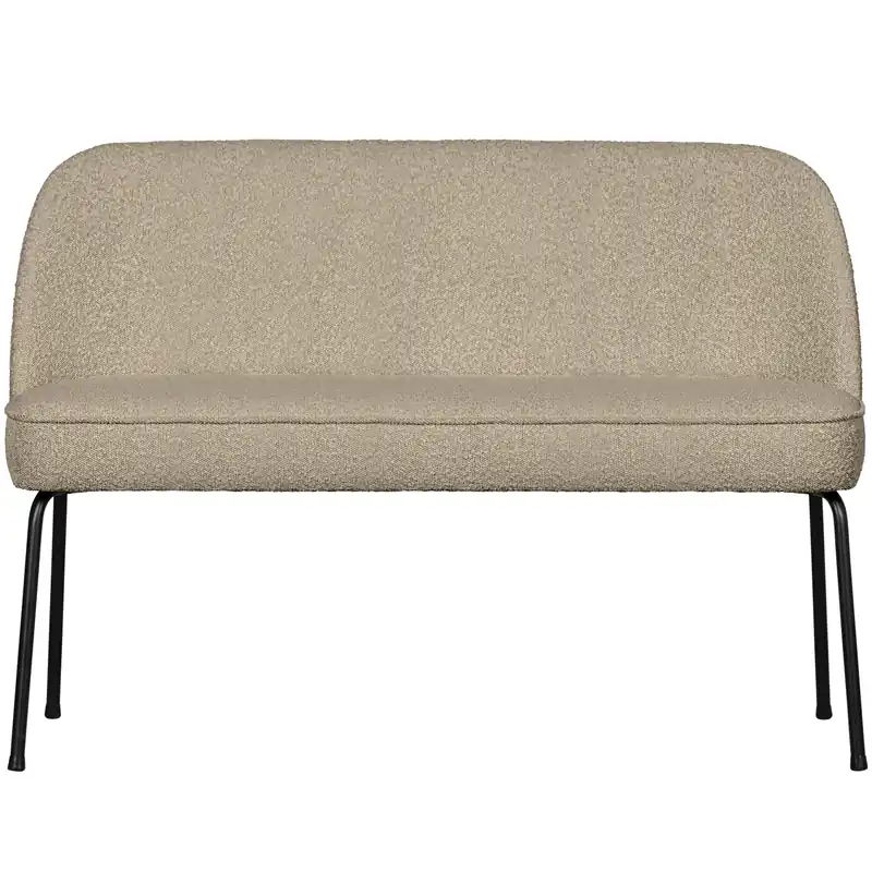 Esszimmerbank Vogue 120 cm Bouclé beige Expressversand